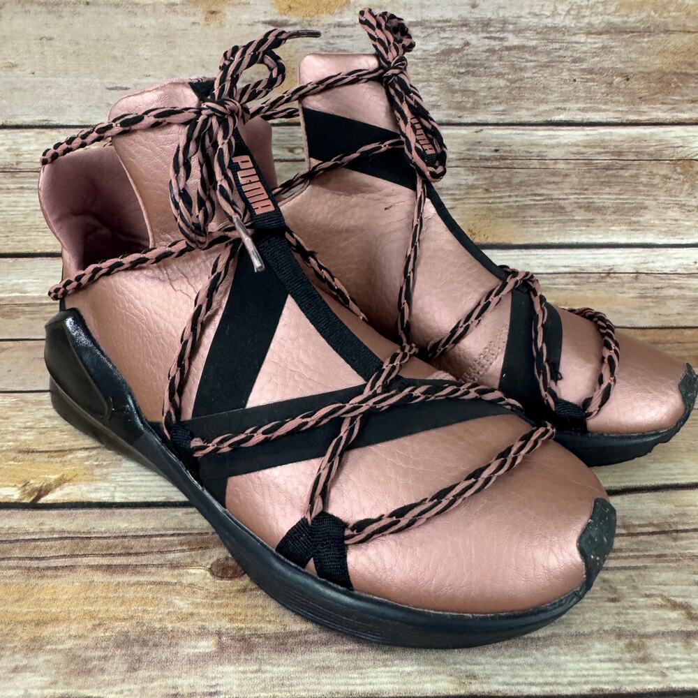 NWOB Puma Women Fierce Rope Copper Rose Sneakers Size 6